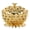 Gold, variant on Suodoka Premium Zinc Alloy Home Decoration Lotus Incense Burner 2.8 inches / 7.0 cm Diameter Joss Stick Holder for Yoga Room Meditation Relaxation and Beautiful Spiritual Setup (Copper)