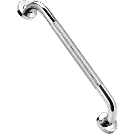 16 Inch Anti Slip Shower Safety Handle for Bathroom, Stainless Steel Shower Support Bar Holds up to 500LBs, Bath Safety Assist Handles for Handicap Elderly Injury Pregnant