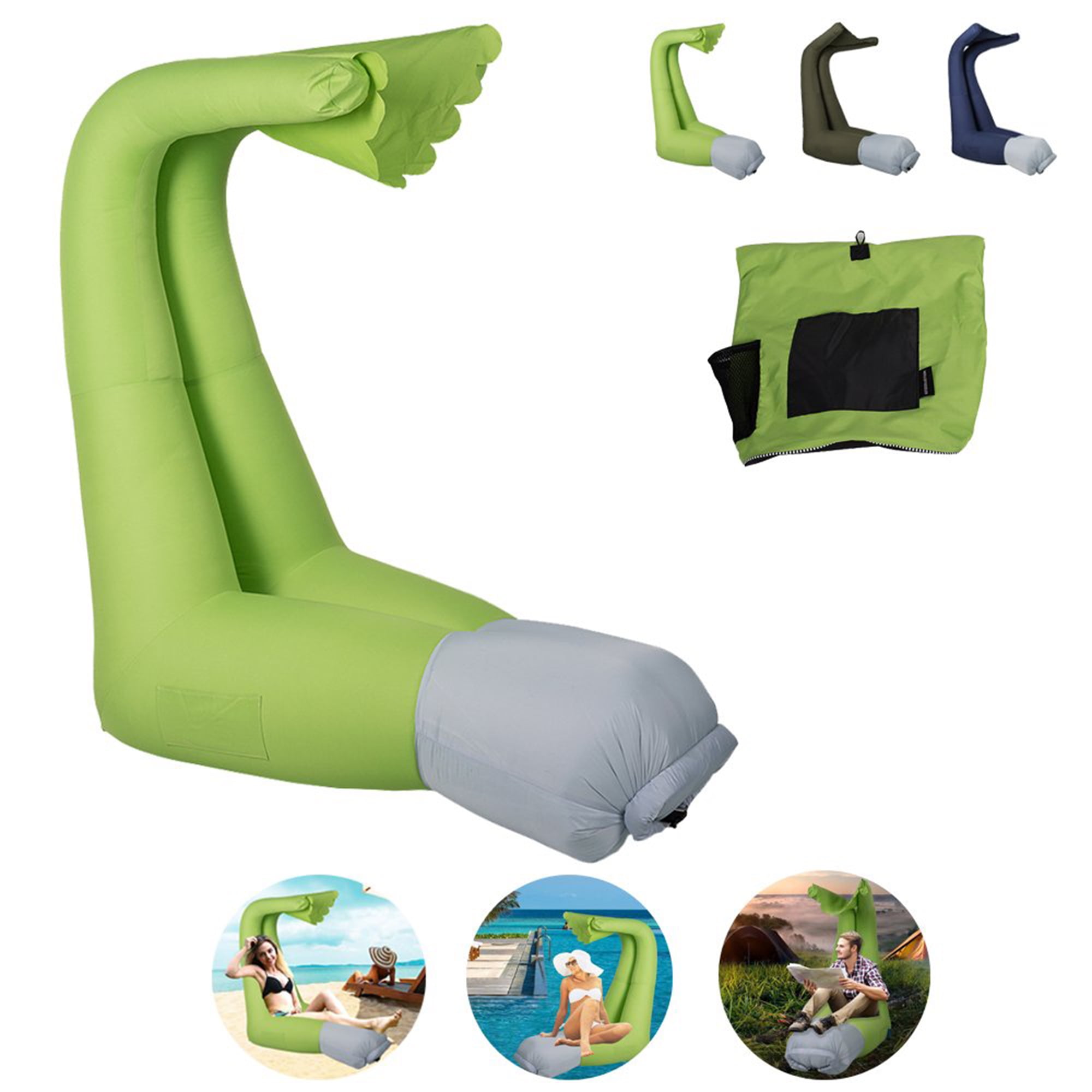 inflatable lounger camping