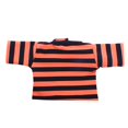 thumbnail image 1 of Ropa de Muñeca de Moda Tops de Camiseta a Rayas para 18 '' Ropa de de - Naranja Hugo Camisa a rayas de muñecas, 1 of 3