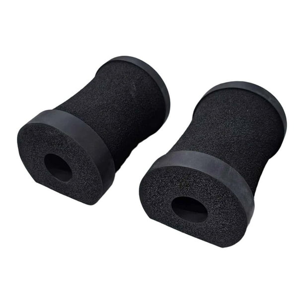 Cojines de flexiones, soportes de muñeca estables, accesorios de fitness para el hogar, portátiles y Negro