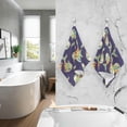 thumbnail image 5 of Coolnut Hand Towels Anemone Fish Patterned 2 PCS, Cotton Bath Towel for Drying Face Hands Body Decorative Water Absorbent Lightweight Towels for Bathroom Ktichen Travel Gym, 16"x28", 5 of 6