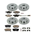 thumbnail image 3 of Power Stop Front and Rear Stock Replacement Brake Pad and Rotor Kit KOE662, 3 of 8
