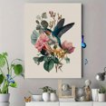 thumbnail image 4 of Hummingbird Botanical Canvas Wall Art 15.75x11.81 Inches, 4 of 8