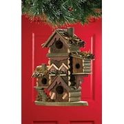 Gingerbread Style Birdhouse Avian Bird House Condo