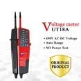 thumbnail image 2 of Digital Voltmeter UT18B UT18D AC DC Voltage Continunity Tester 690V LCD Display 3 Phase Sequence RCD Electrical Tester ,Accurate Testing, 2 of 7