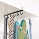thumbnail image 4 of Pack Storage Hooks for Glasses, Kitchen Utensils, Tooth and Scarf, Bottom Hook for Cabinet, No Drilling Required, Black, 4 of 5