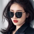 thumbnail image 2 of Fashion Korean Street Shot Sunglasses  Women‘s Large Frame Sunglasses Personalized Round Frame Sunglasses, 2 of 6