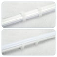 Uxcell T8 U Clips Holder LED Light Bulb Mounting Bracket Plastic ...
