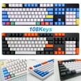 thumbnail image 2 of 108Keys PBT Lightproof No letters Key Caps Replacement for for Cherry/Kailh/Gateron/Outemu Switch Mechnical Keyboards, 2 of 8