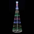 thumbnail image 2 of Vickerman 6' Christmas Show Tree with 200 Multi-Colored LED Lights., 2 of 2