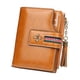 thumbnail image 5 of Minnieouse Cartera de cuero portátil para mujer, monedero de almacenamiento plegable, tarjetero de compras para fiesta de viaje, bolsa de Type5 NO5, 5 of 6