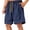 Blue, variant on Cotton Drawstring Cargo Shorts Men's Summer Casual Loose Breathable Ice Feel Beach Shorts Athletic Swim Trunks Fashionable Trendy,Blue