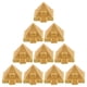 thumbnail image 1 of 10 piezas miniatura antiguo Egipto pirámide estatua resina pirámide estatuilla escultura decoración del hogar estante de libros mini pirámide modelo mini jardín paisajismo, 1 of 5