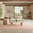 thumbnail image 2 of Nourison Textured Home 7'10" x 9'10" Ivory Rose Farmhouse Indoor Area Rug, 2 of 10