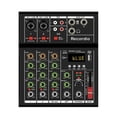 thumbnail image 5 of GAX-A4 Professional Portable Digital Dj Console with USB Mixer Black, 5 of 5