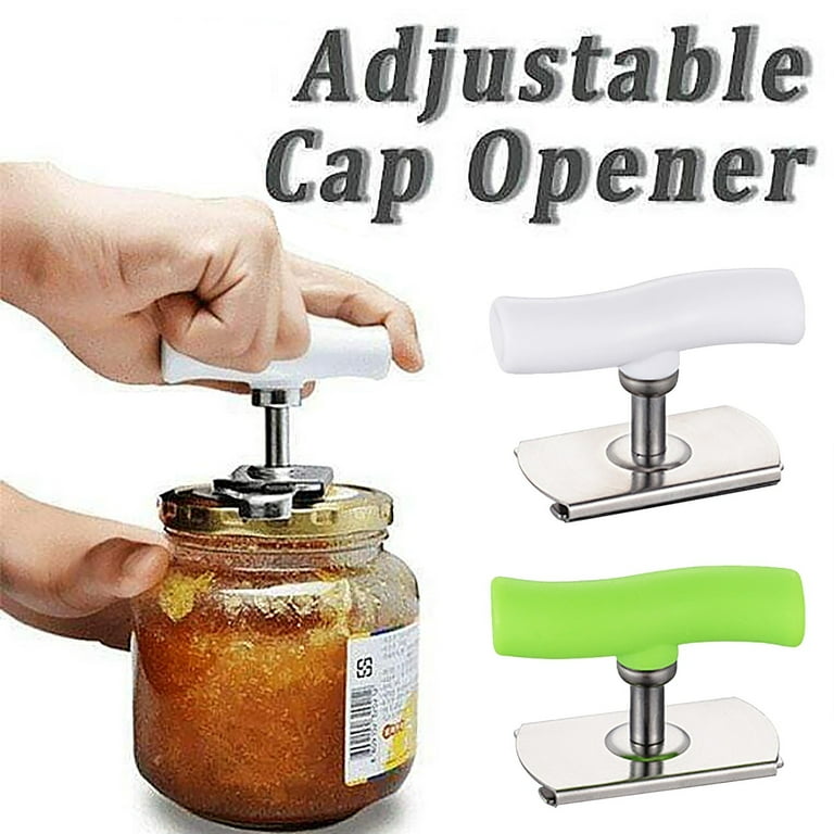 1pc Multifunctional Bottle Opener, Easy Grip Screw Cap Opening
