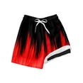 thumbnail image 3 of Tiijoy Boys Compression Liner Athletic Shorts Drawstring Active Shorts, Sizes 2-14, 3 of 3