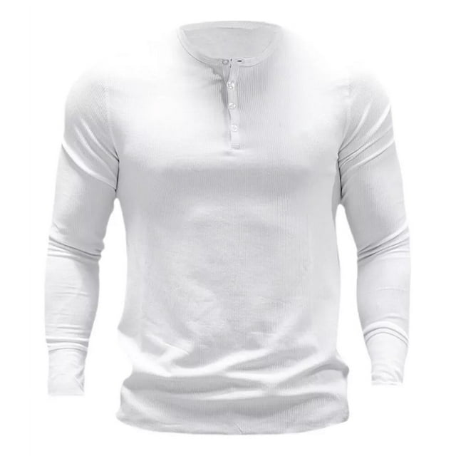 Playera Termica Hombre Manga Larga Slim Fit Super Comoda