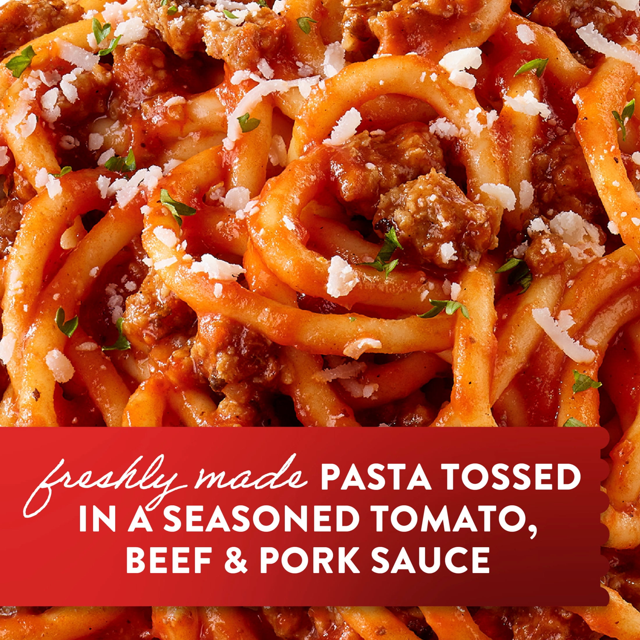 Stouffer’s Spaghetti with Meat Sauce, Single Serve, Frozen Pasta, Single Frozen Meals 12 oz
