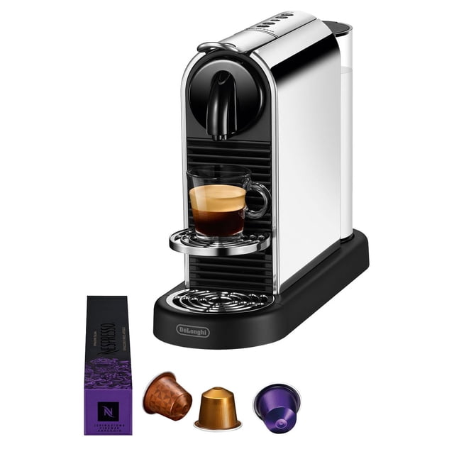 Nespresso Citiz Machine à Espresso par De'Longhi, Platine