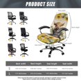 thumbnail image 7 of POLERO Anti Dust All-in-One Office Swivel Chair Slipcover for Home, Brushed Elastic Fabric Washable Office Chair Seat Covers with Elastic Stretch, 7 of 7