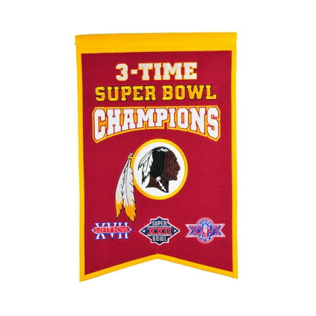 - Winning Streak - NFL Champions Super Bowl Banner, Washington Redskins