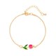 thumbnail image 1 of TQEHS Brazalete con forma de tulipán de la suerte para mujer, regalo de Año Nuevo, joyería para mujer E6A2, 1 of 6