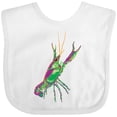 thumbnail image 3 of Inktastic Mardi Gras Crayfish Artsy Boys or Girls Baby Bib, 3 of 4