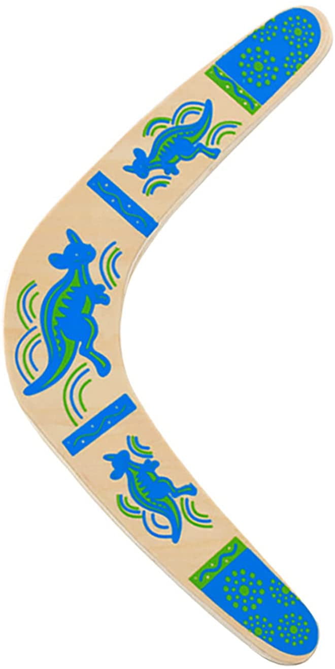 Kids 4 Shapes Colorful Boomerang Lightweight Genuine Returning Throwback ToODCA 