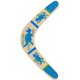 thumbnail image 1 of Boomerang hecho a mano, Boomerang de madera de estilo australiano, Boomerang de retorno en forma de V para niños mayores de 10 años y adultos, azul Namotu CZYD-ZH63, 1 of 7