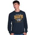 thumbnail image 5 of Property of Dad's World Famous Gym Men's Long Sleeve Tee T Shirt Brisco Brands M, 5 of 6