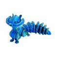 thumbnail image 2 of Estatuilla de Animal Strade Fareast Limited Ardilla de Cola Larga 3D Decoración Única Rojo 20 cm x 8,5 cm, 2 of 8
