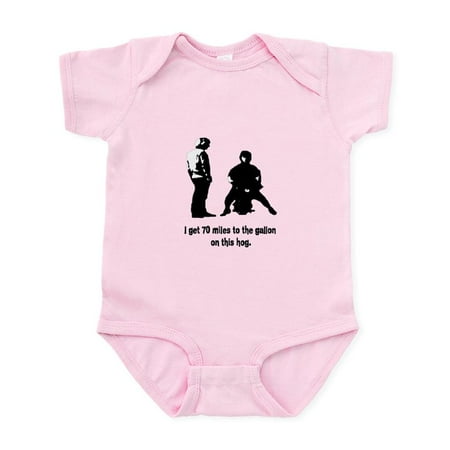 

CafePress - 70 Miles Hog Funny Infant Bodysuit - Baby Light Bodysuit