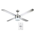 thumbnail image 1 of Ventilador DE TECHO INDUSTRIAL Westinghouse con luz 56 Niquel cepillado, 1 of 2