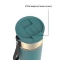 thumbnail image 4 of Contigo DualSip 24 oz Leakproof Insulated Water Bottle with Carrying Strap and 2-Way Lid, 4 of 8