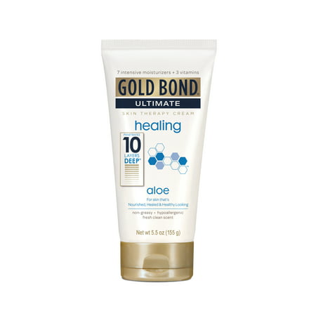 Gold Bond Ultimate Healing Skin Therapy Cream, Aloe 5.5 fl (Best Way To Heal Dry Hands)