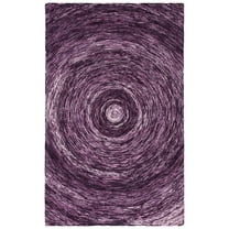 SAFAVIEH Ikat Laura Geometric Wool Area Rug, Purple, 8' x 10'