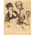 thumbnail image 3 of Norbert Goeneutte 15x18 Black Modern Framed Museum Art Print Titled - The Milliner (The Modistman), 3 of 5