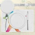 thumbnail image 3 of Ambesonne Abstract Art Place Mats Set of 4, Hitter Swinging Arms, Standard Size, Multicolor, 3 of 6