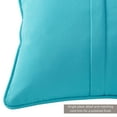 thumbnail image 4 of Sunbrella 20 in. Square Outdoor Throw Pillow (2-Pack) - Canvas Aruba, 4 of 6