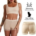 thumbnail image 3 of Lilvigor Women Butt Lifter Shorts Hip Enhancer Panty Fake Pads Buttock Shapewear Boyshorts Underwear S-3XL, 3 of 7