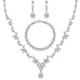 thumbnail image 1 of Set de joyas Hadskiss para mujer, collar, pendientes y pulsera, 1 of 5