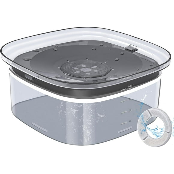 Cuenco de agua para perros UPSKY, 4 litros, 1350 ml, a prueba de salpicaduras