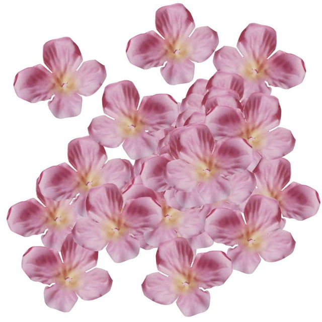 500 piezas de flores artificiales de seda para decoración de mesa de fiesta para globos, bodas, Rosa empolvado