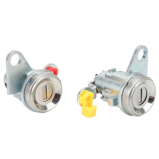 69051-12340 juego de cilindro de cerradura de puerta de aleación de aluminio de ajuste directo lado del conductor del pasajero para automóviles ANGGREK Otros