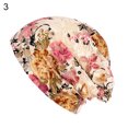 thumbnail image 5 of Bueautybox Ethnic Lace Flower Baggy Beanie Cap Women's Spring Summer Breathable Casual Hat, 5 of 6