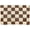 Brown, variant on Bow Bouquet Leather Small Makeup Pouch Set for Women Make Up Bag for Purse Initial lipstick Makeup Bags Pouches for Purse Aesthetic Travel Toiletry Bag
