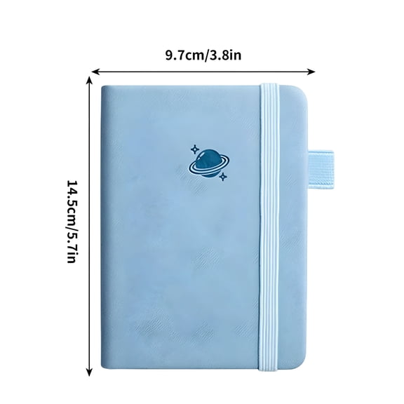 CCOCC 2026 New Pocket Small Notebook Journals for Women Men Mini Notebooks for Work Travel 3.8X5.7 Inch Small Pocket Notepad Little Cute Notebook for Note Taking-Light Blue