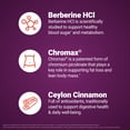 thumbnail image 6 of Force Factor Ultra Berberine Maximum Strength, 1200mg Berberine HCl with Ceylon Cinnamon & Chromax Chromium to Support Fat Loss, Metabolism & Weight Management, 60 Capsules, 6 of 12
